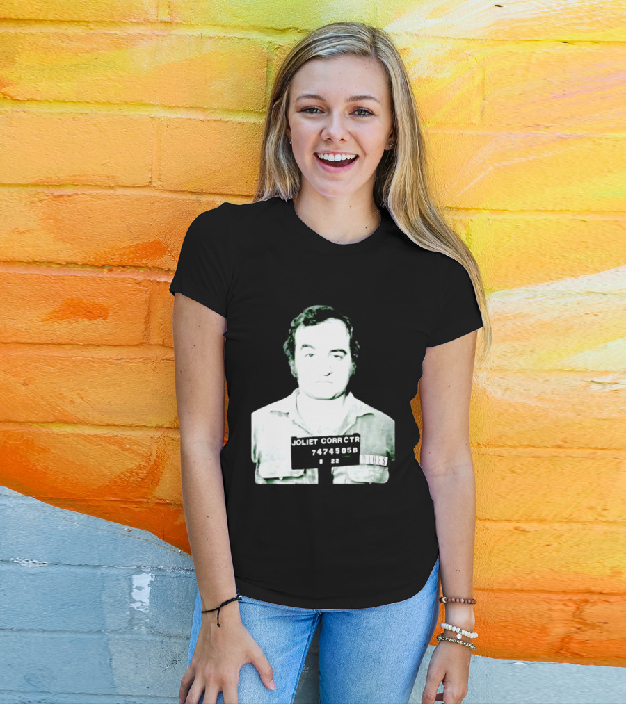 John Belushi Joliet Correctional Blues Shot 7474505B T-Shirt