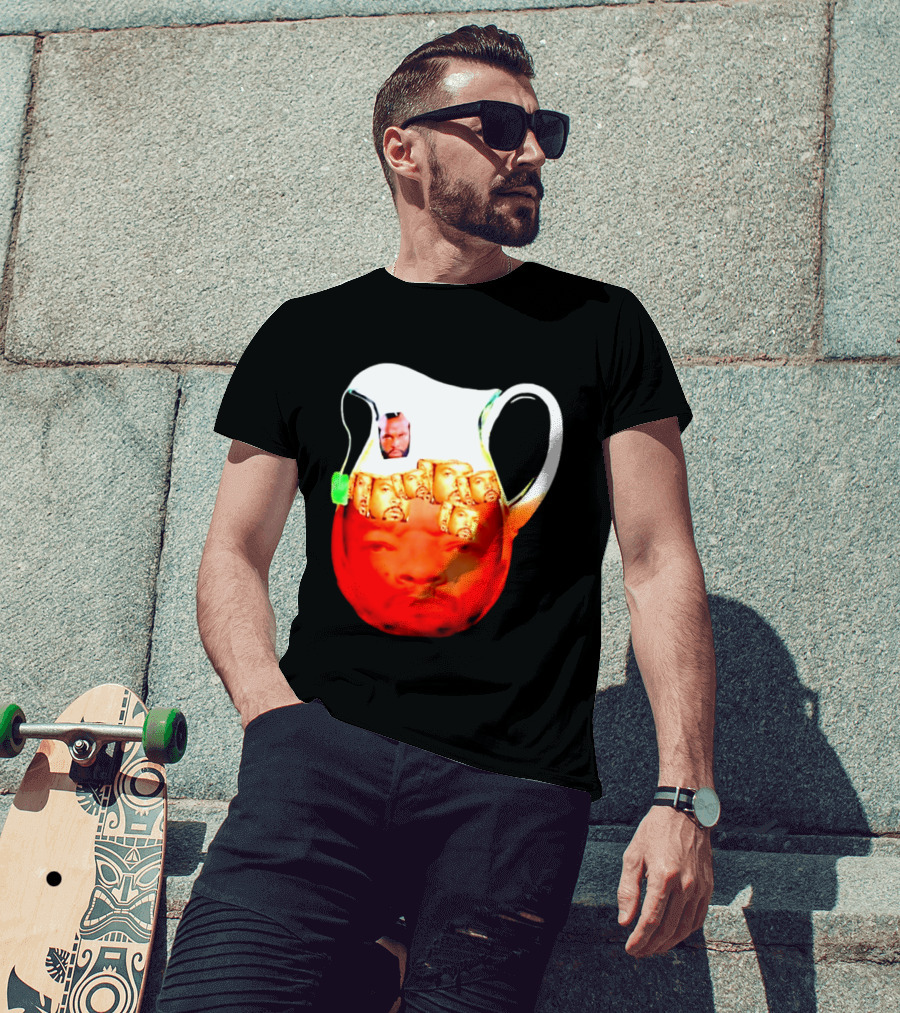 Mr T Ice Cube Ice Tea Pitcher Meme T-Shirt