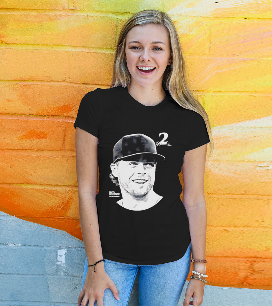 Chicago Cubs Nico Hoerner 2 MLB 2026 Lineage Series T-Shirt