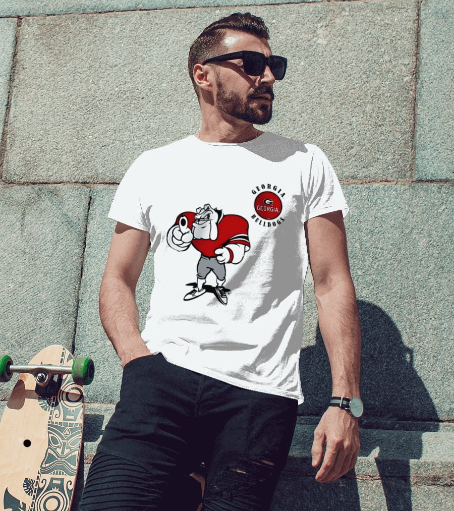 Georgia Bulldogs 2026 NCAA Tailgater Hometown Football Mascot Georgia T-Shirt