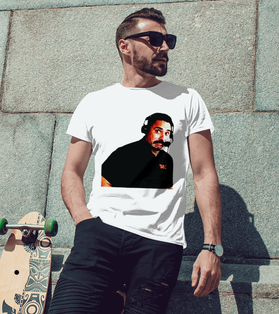 Steve Sarkisian Headset Shocked Longhorns Face Meme T-Shirt