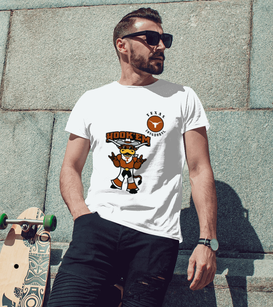 Texas Longhorns Hook'Em 2026 NCAA Tailgater Hometown T-Shirt