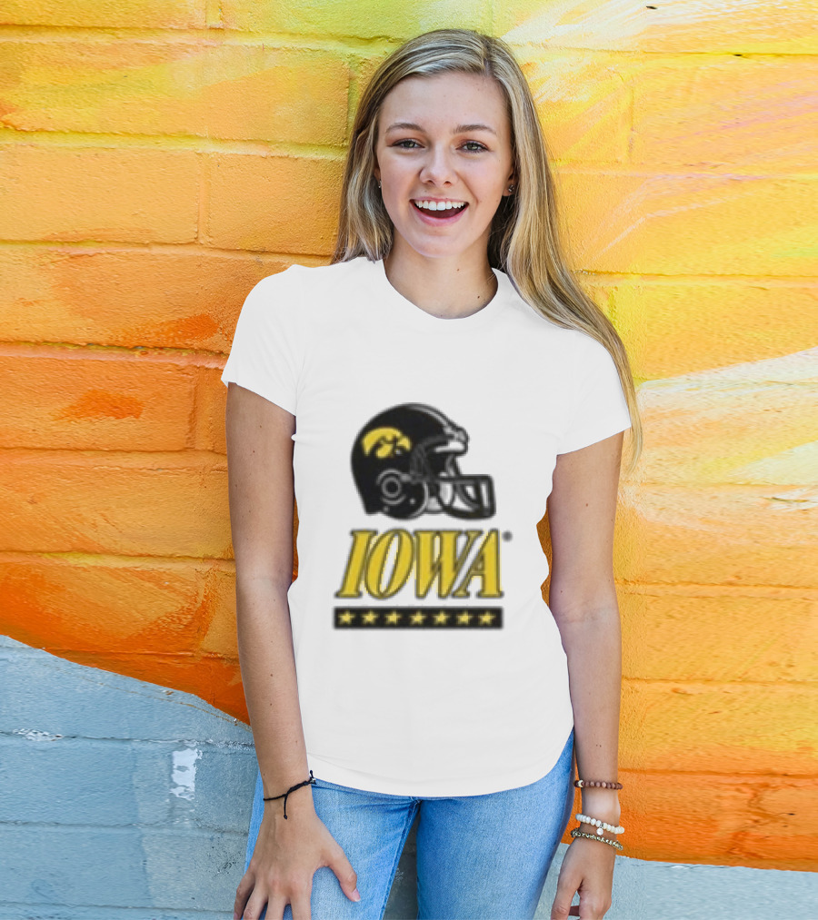 Iowa Hawkeyes Helmet 2026 ESPN College Gameday Runner T-Shirt