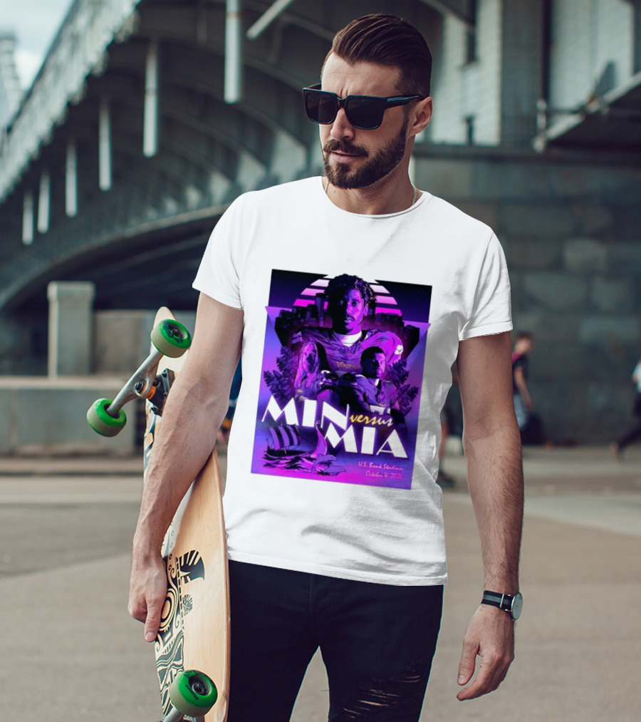 MIN Vs MIA U.S Bank Stadium October 4 2026 T-Shirt