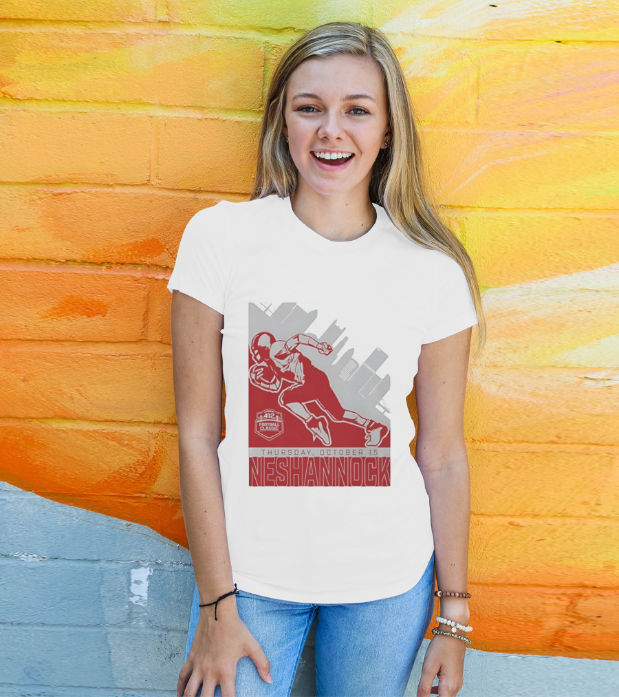 Neshannock 412 Football Classic Thursday October 15 Skyline T-Shirt