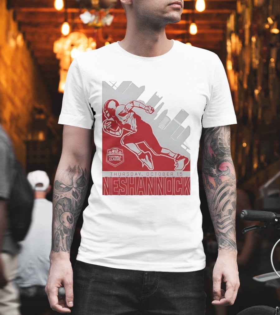 Neshannock 412 Football Classic Thursday October 15 Skyline T-Shirt