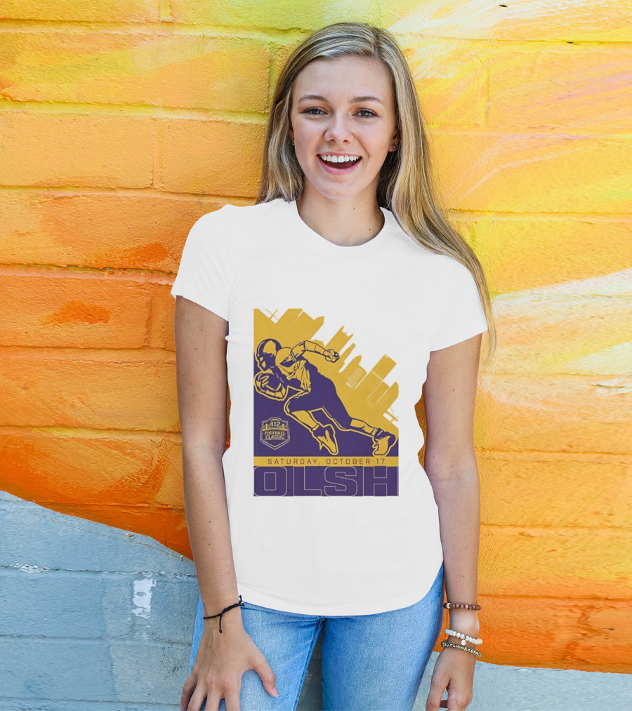 Olsh Football Classic Saturday October 17 City Skyline T-Shirt