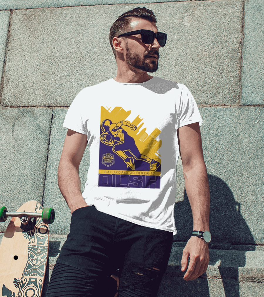 Olsh Football Classic Saturday October 17 City Skyline T-Shirt