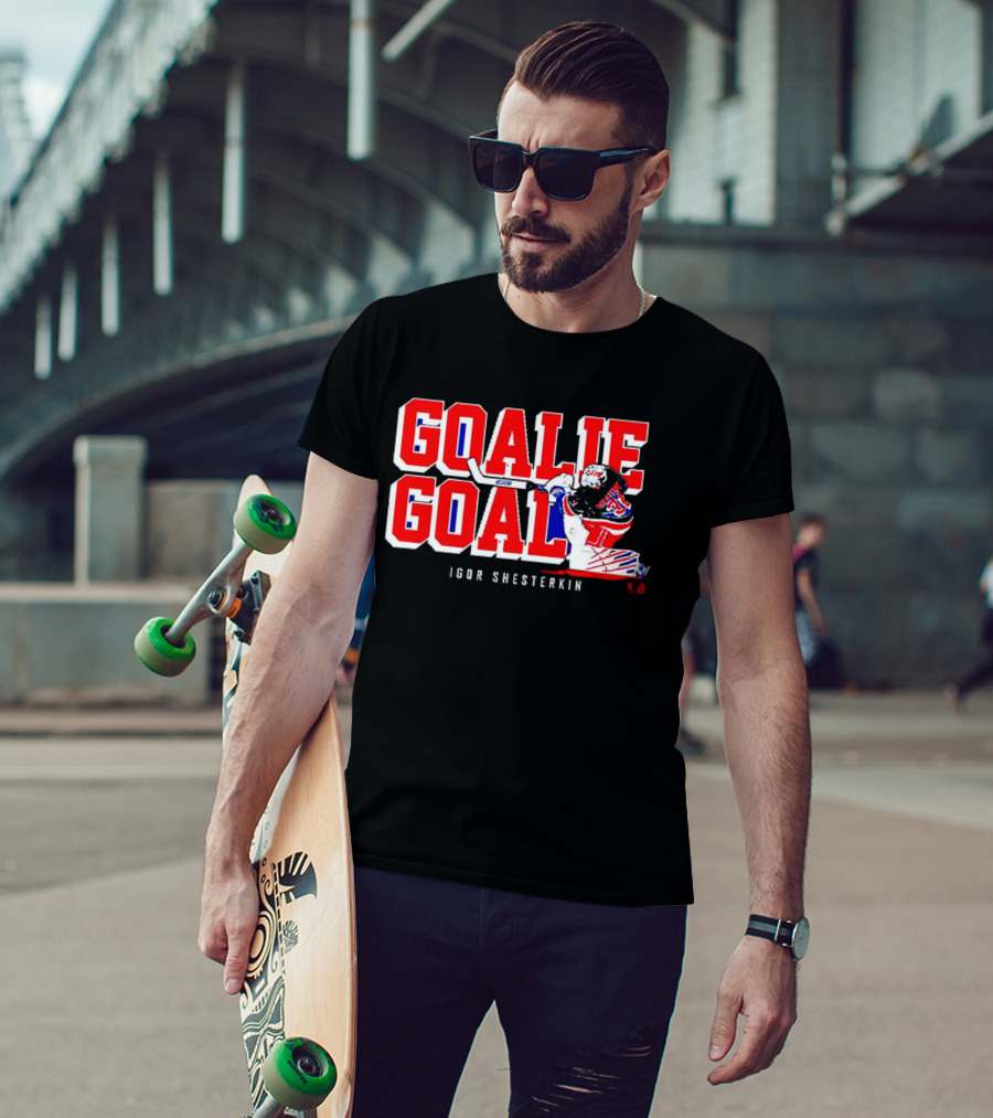Goalie Goal Igor Shesterkin New York 31 T-Shirt