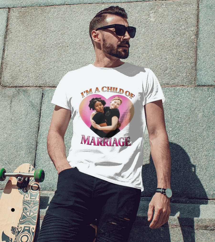 I'm A Child Of Marriage Hugging Heart Bridgerton Ss5 T-Shirt
