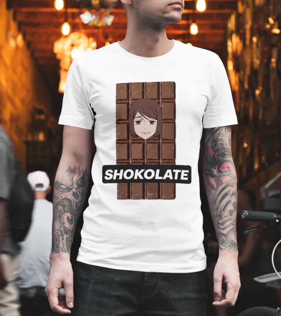Shoko Ieiri Shokolate Jujutsu Kaisen Chocolate Bar T-Shirt