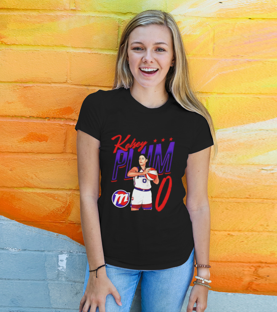 Kelsey Plum 0 Mercury WNBA Basketball Player T-Shirt