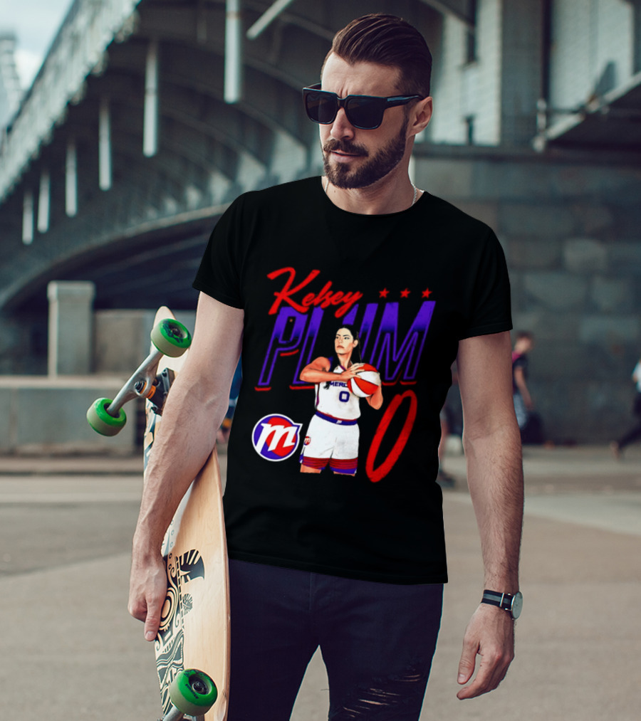 Kelsey Plum 0 Mercury WNBA Basketball Player T-Shirt
