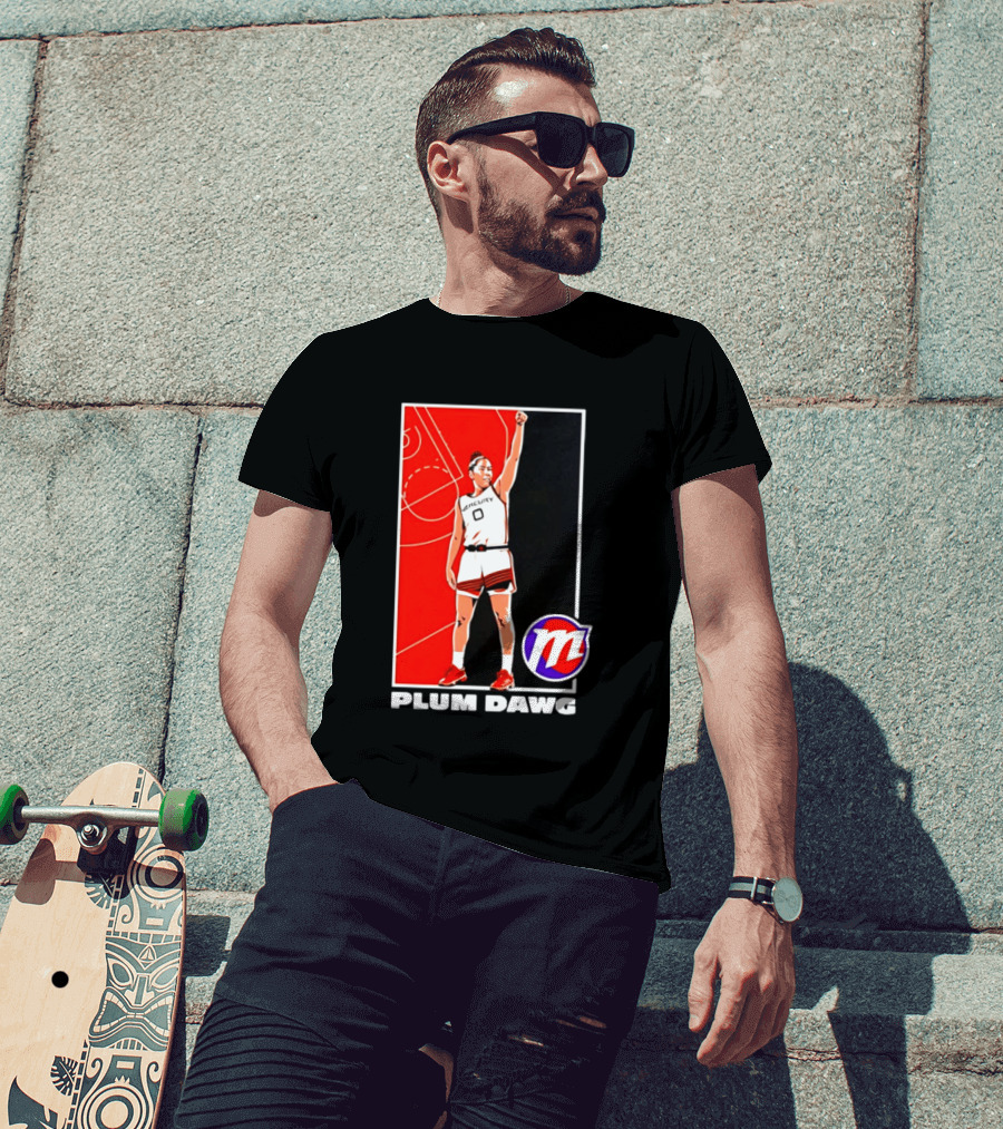 Kelsey Plum Phoenix Mercury 2026 WNBA Plum Dawg T-Shirt