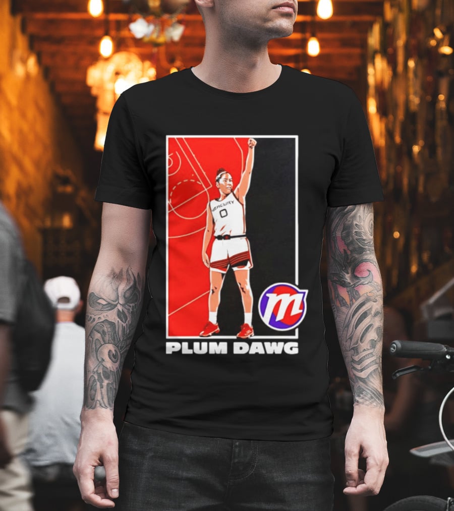 Kelsey Plum Phoenix Mercury 2026 WNBA Plum Dawg T-Shirt