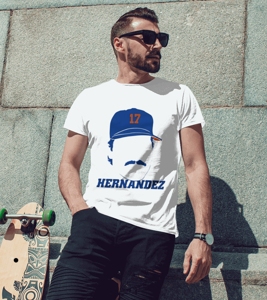 Keith Hernandez 17 New York Mets Baseball Cap T-Shirt