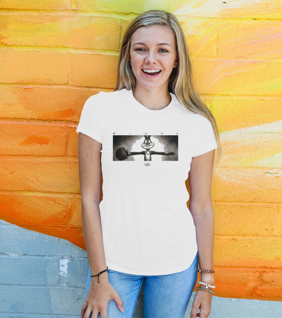 Wings Bugs Bunny Basketball Russell Westbrook Jordan Collaboration T-Shirt