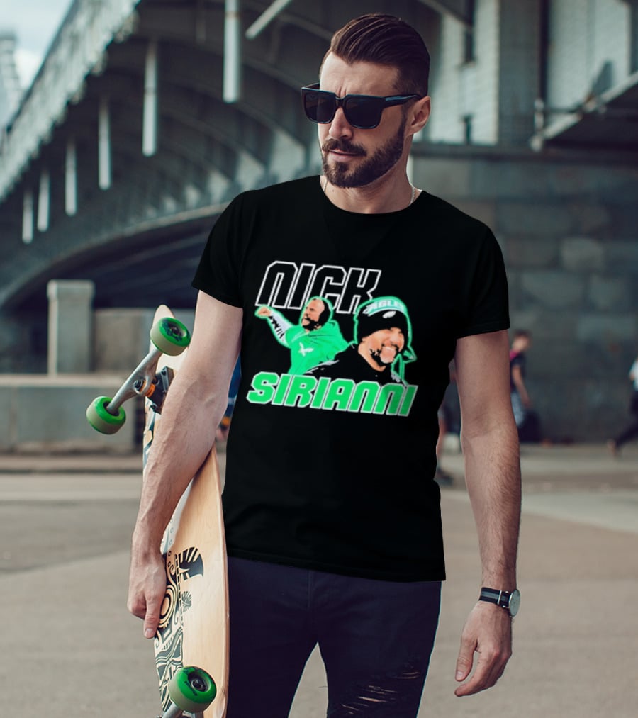 Nick Sirianni Philadelphia Eagles Kelly Green T-Shirt