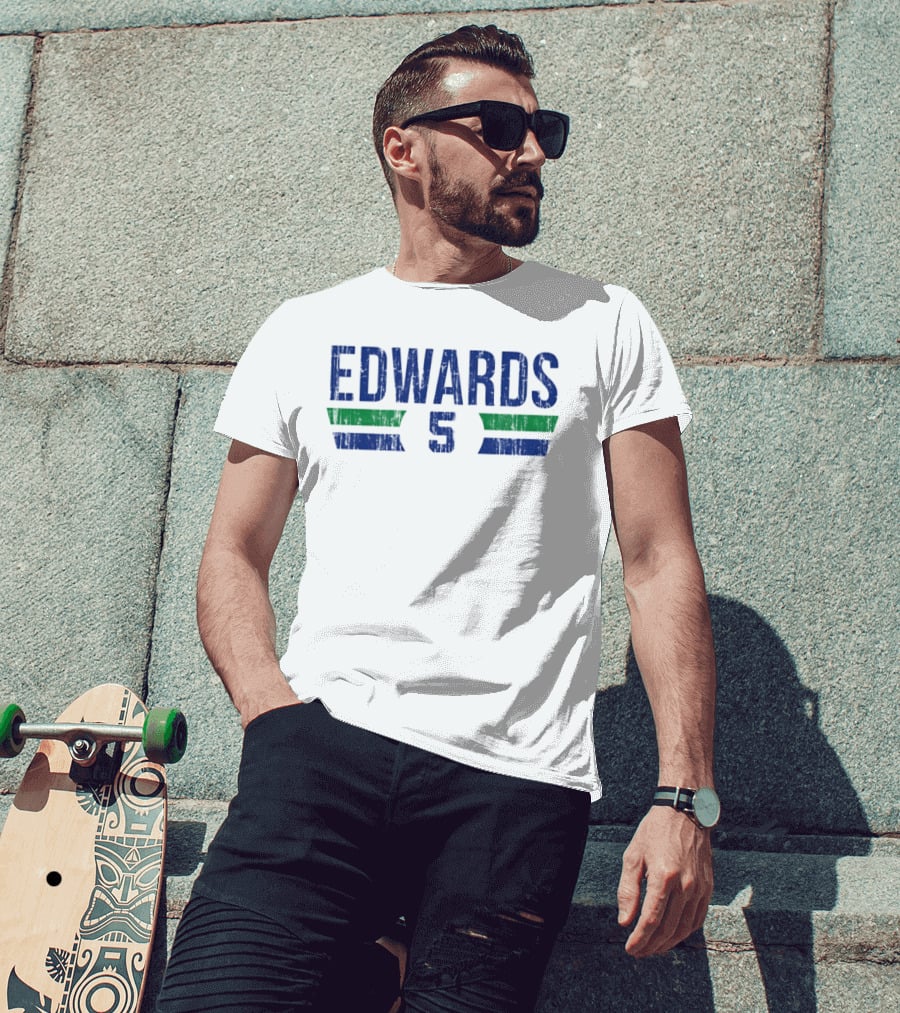 Anthony Edwards 5 Minnesota Timberwolves NBA 2026 T-Shirt