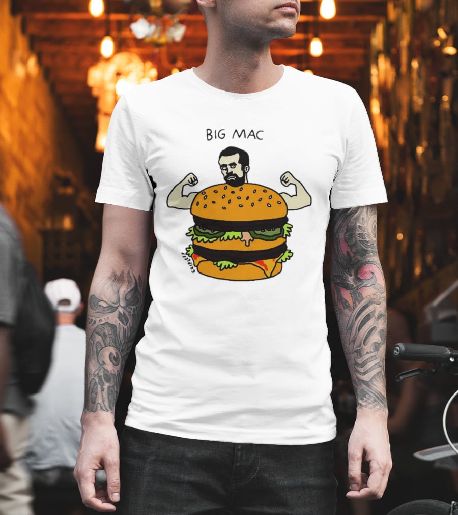 Big Mac Muscle Burger Mac DeMarco Meme T-Shirt