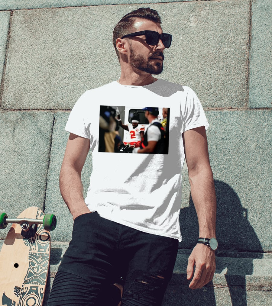 Tyquan Thornton Kansas City Chiefs Number 2 On Field Celebration 2026 T-Shirt