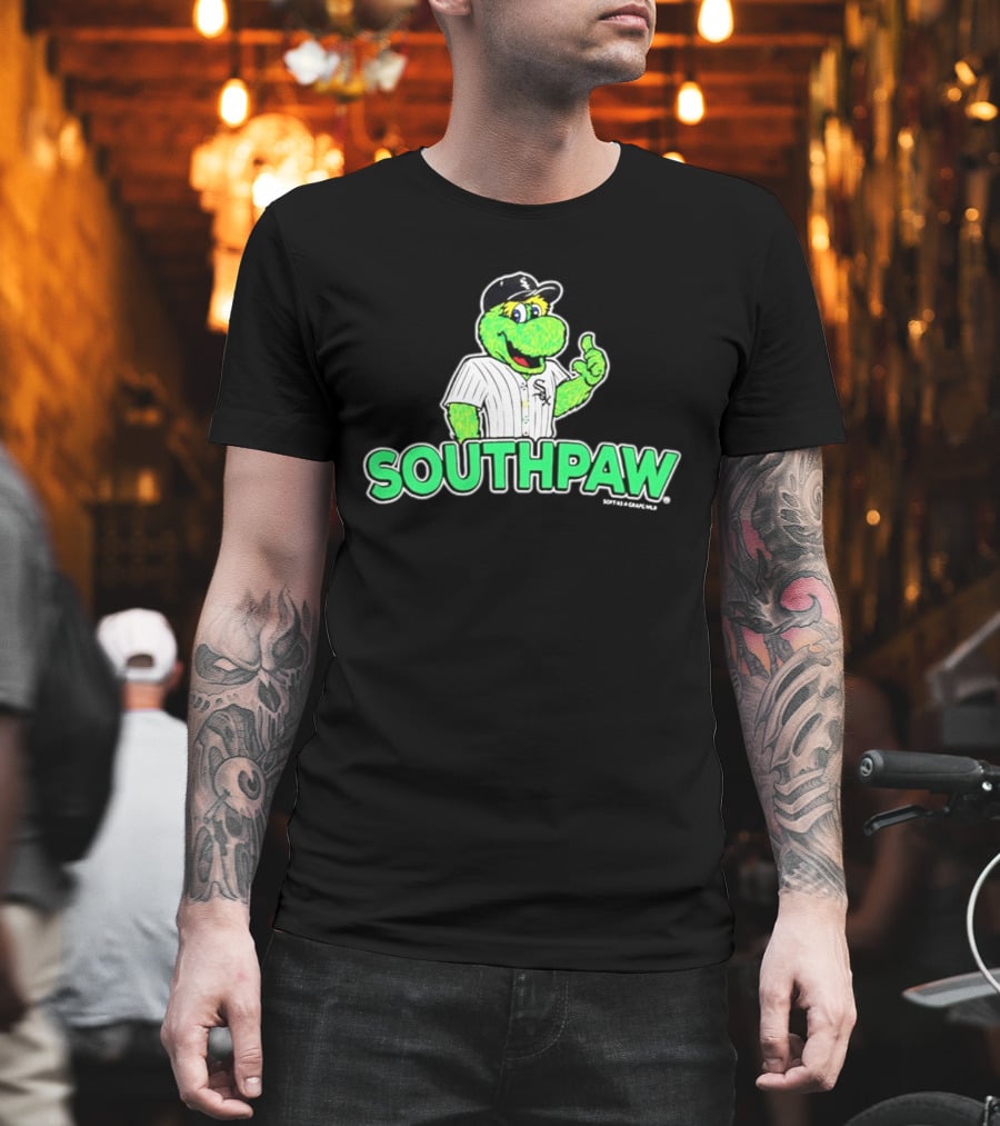 Chicago White Sox Southpaw Mascot Promo MLB Official Merchandise T-Shirt