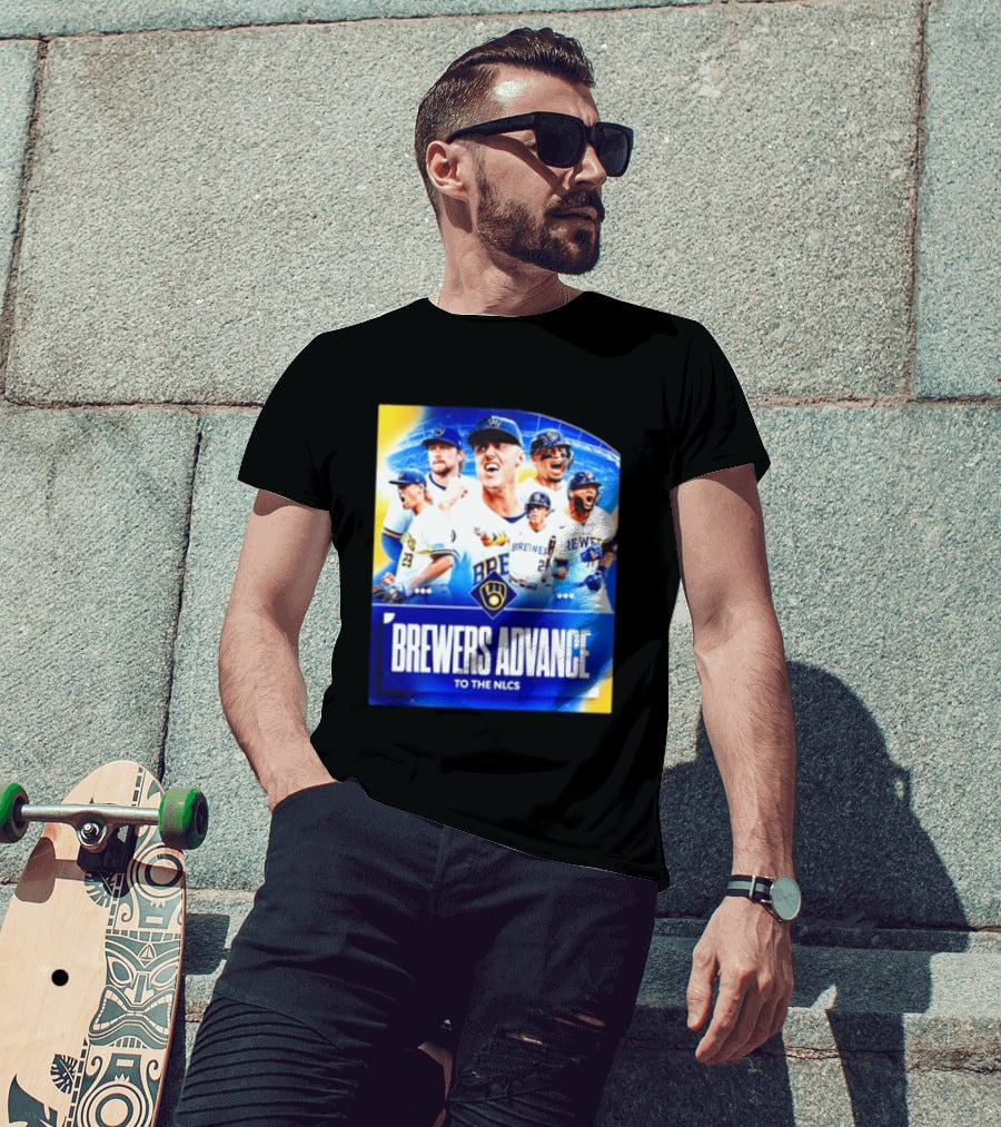 Milwaukee Brewers Advance To The NLCS 2026 Victory Celebration T-Shirt