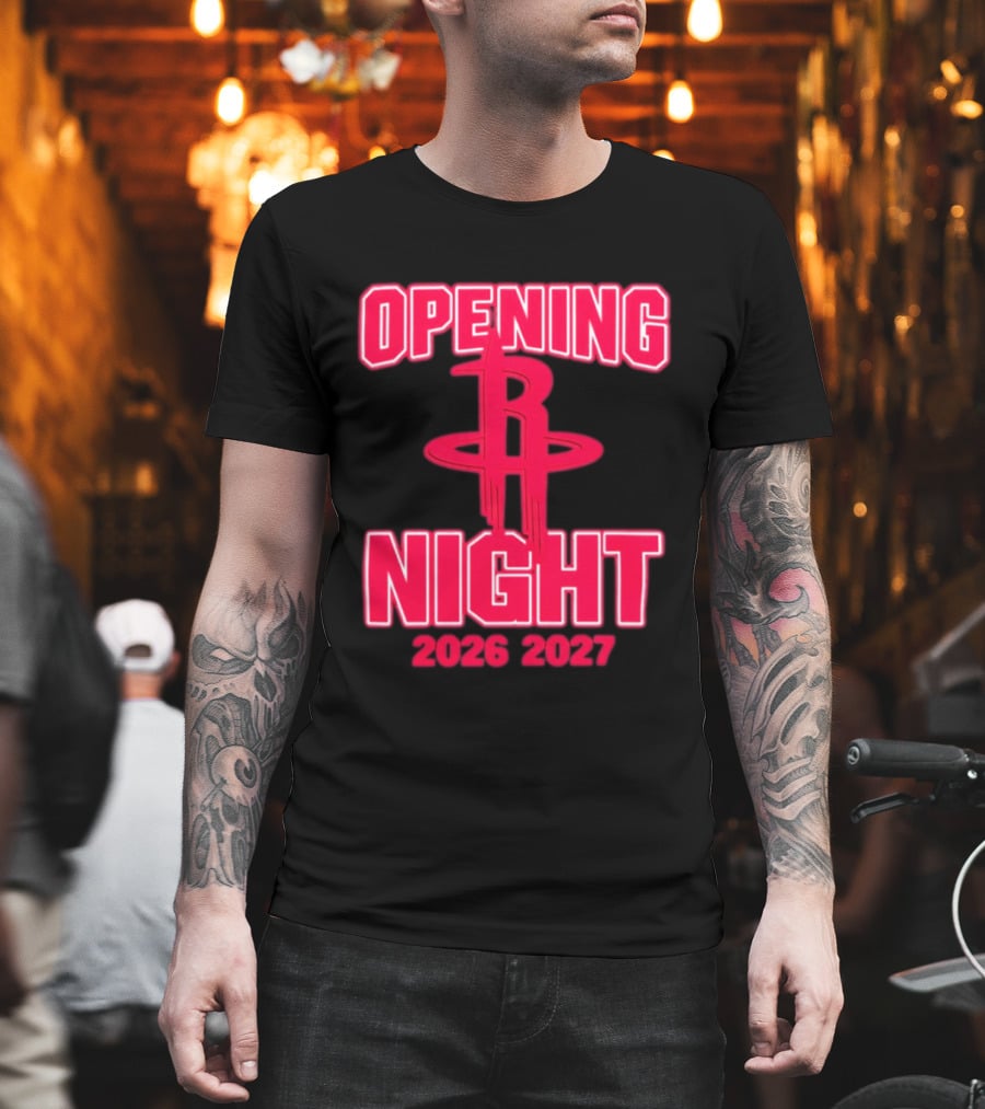 Houston Rockets NBA Opening Night 2026 2027 T-Shirt