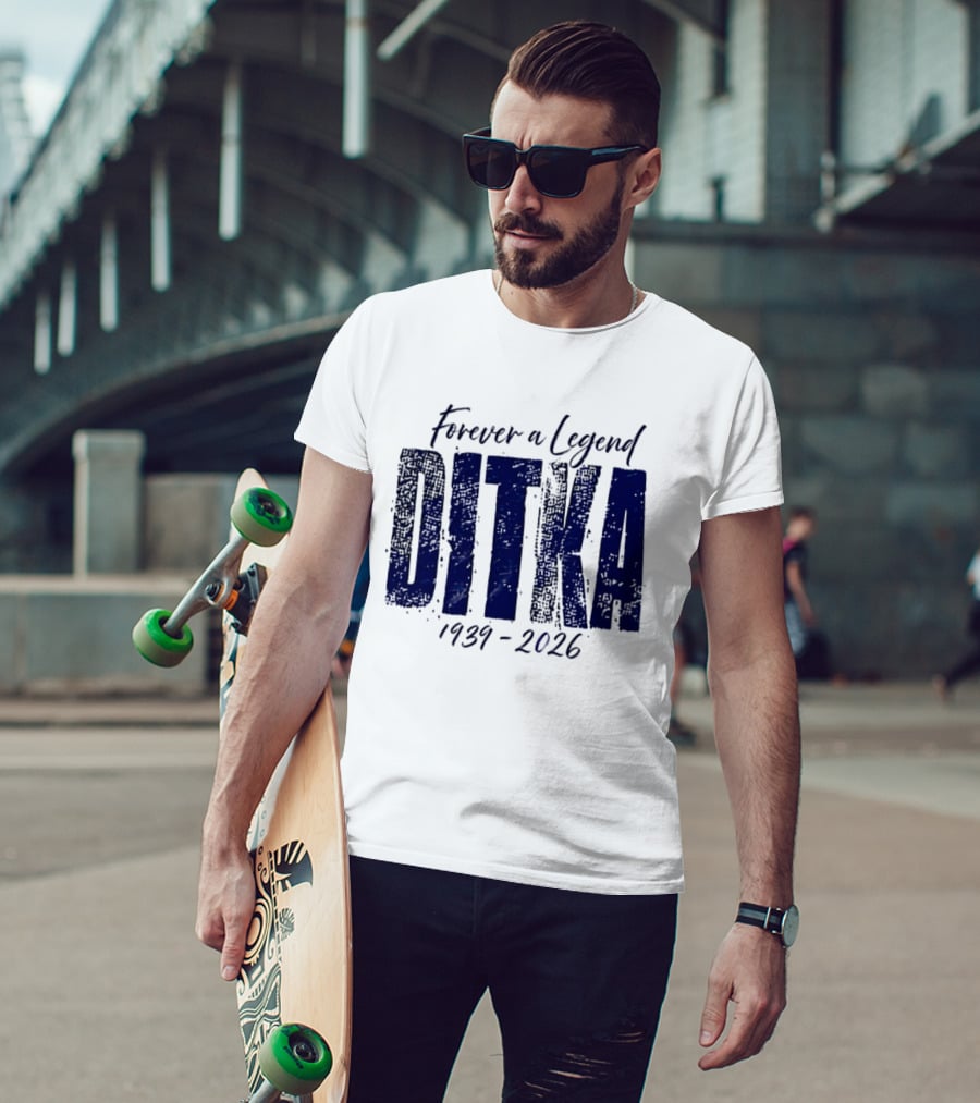 Mike Ditka Chicago Bears Forever A Legend 1939 2026 T-Shirt