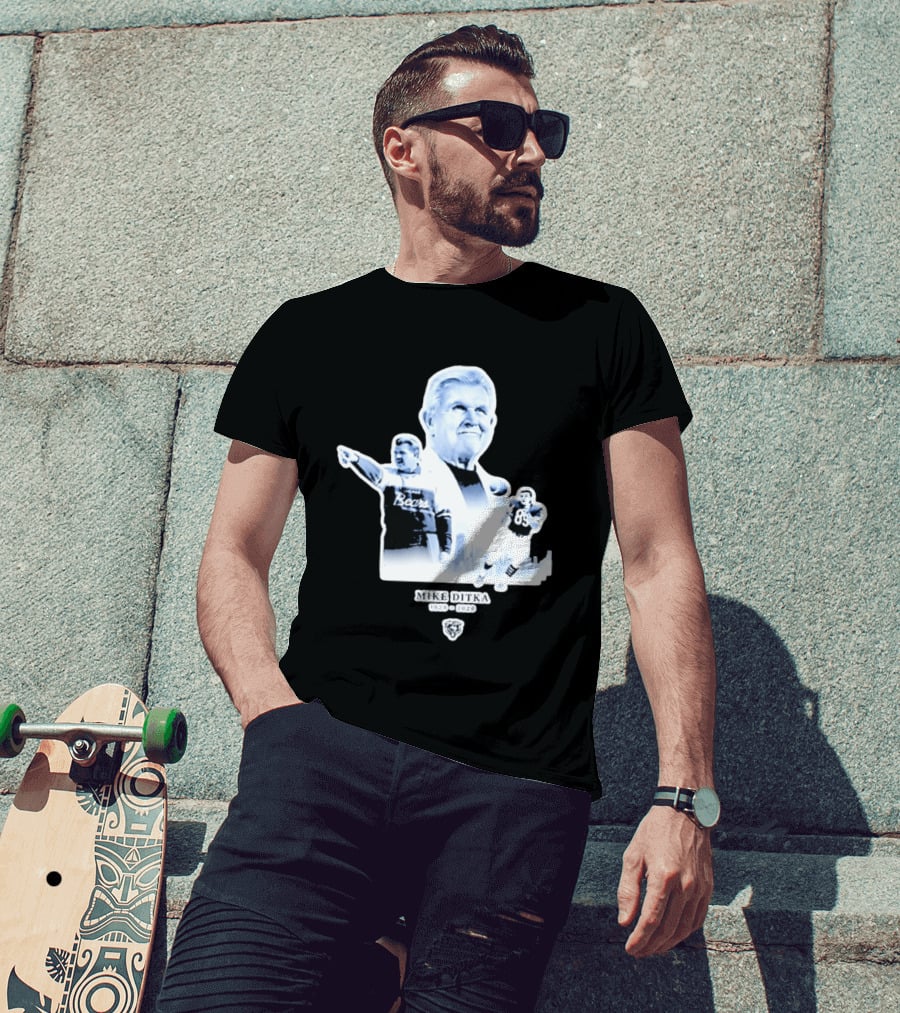Bears Mike Ditka 1939 2020 Coach Legend Legacy T-Shirt