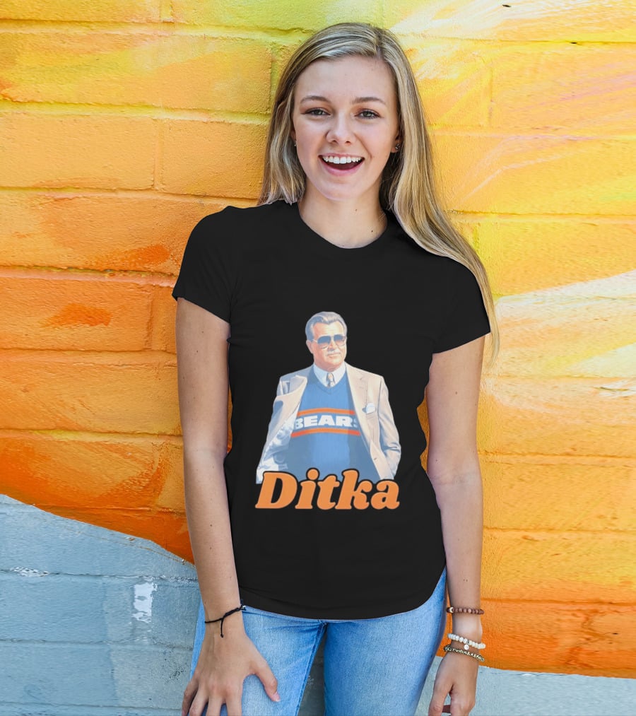 Ditka Bears Chicago Football Coach T-Shirt