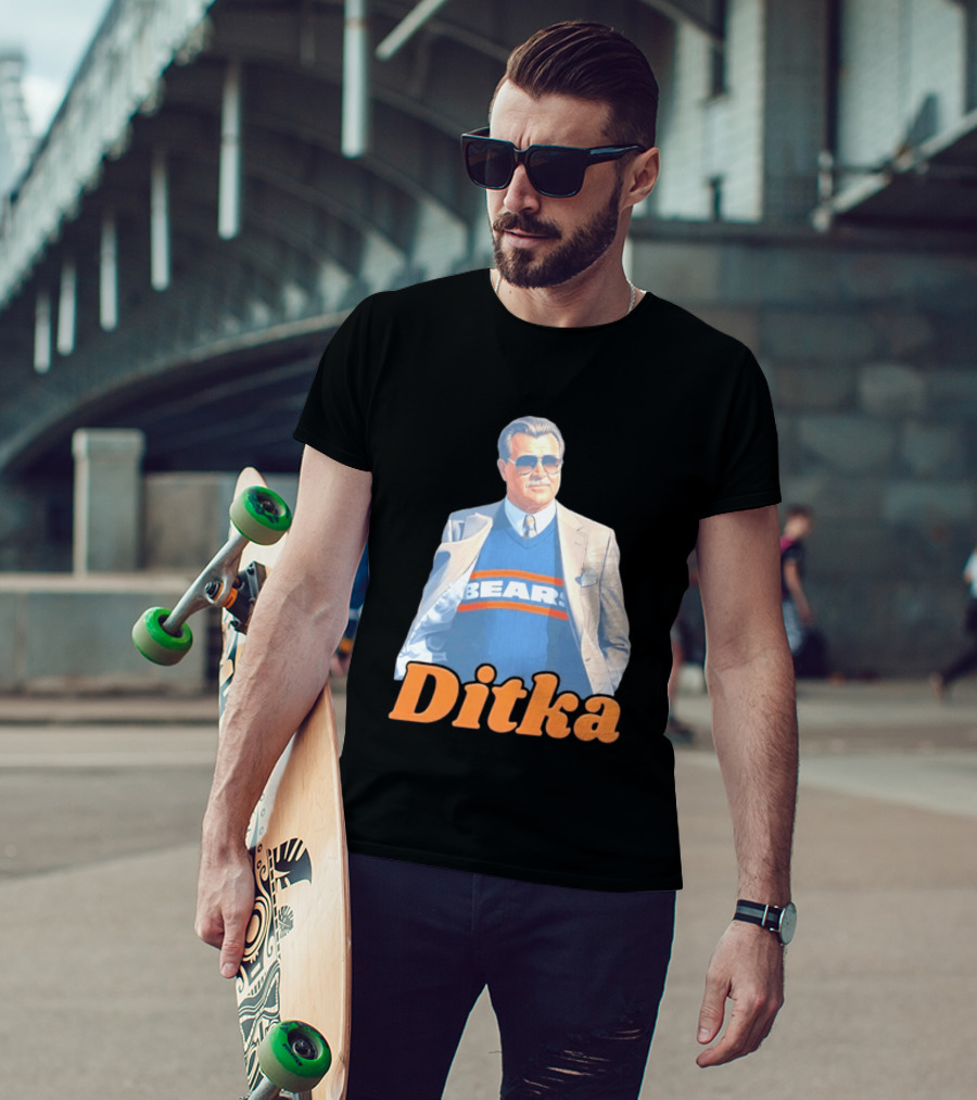 Ditka Bears Chicago Football Coach T-Shirt