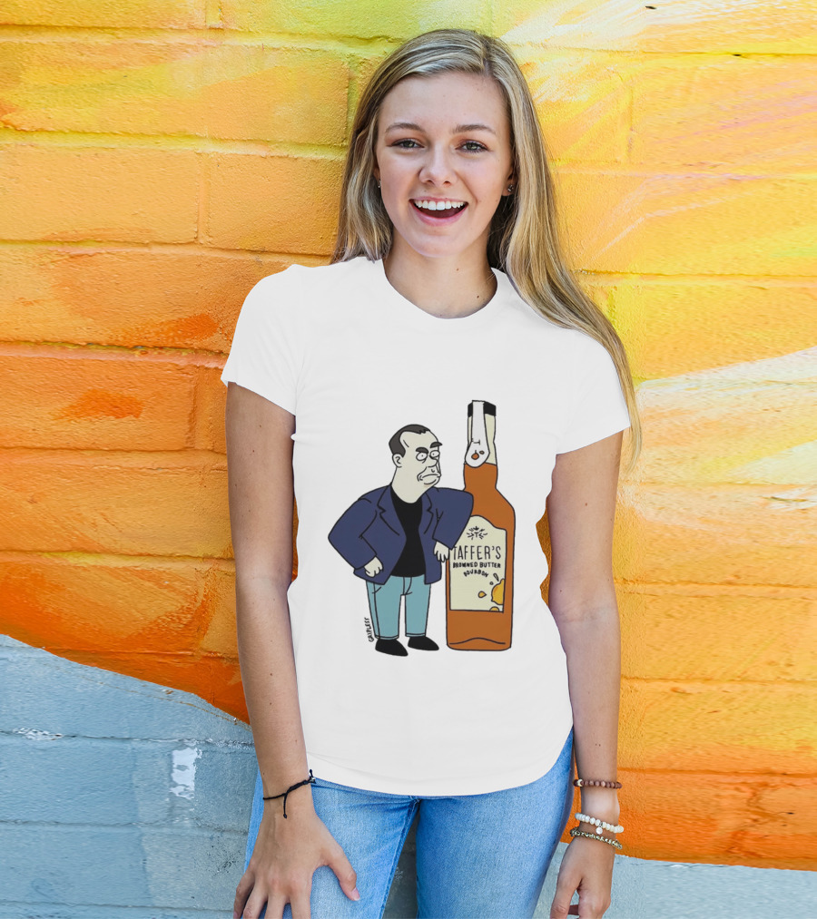 Jon Taffer Cartoon Browning Butter Bourbon Bar Rescue T-Shirt