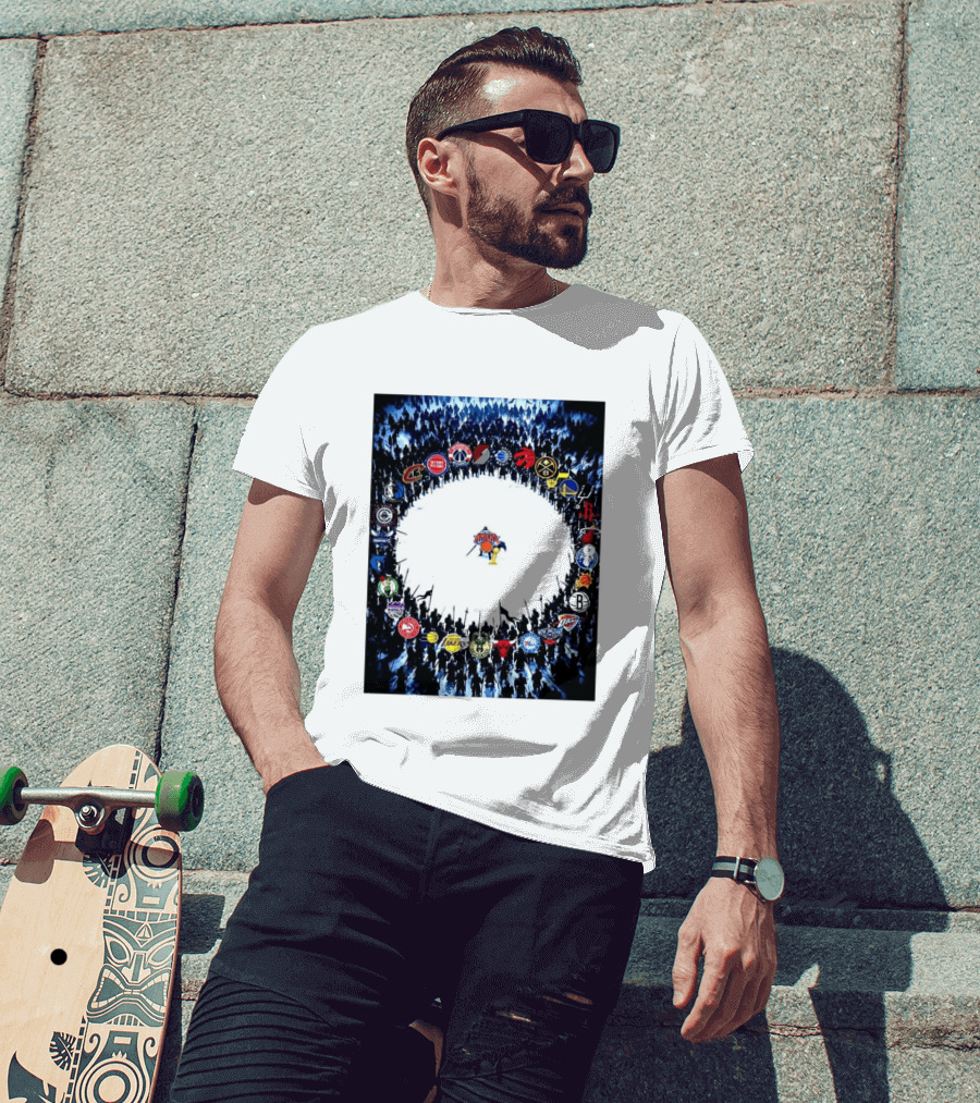 New York Knicks NBA Opponents Rivalry Battle Meme T-Shirt