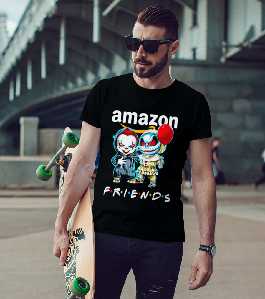 Amazon Pennywise Skellington Friends Halloween 2026 T-Shirt