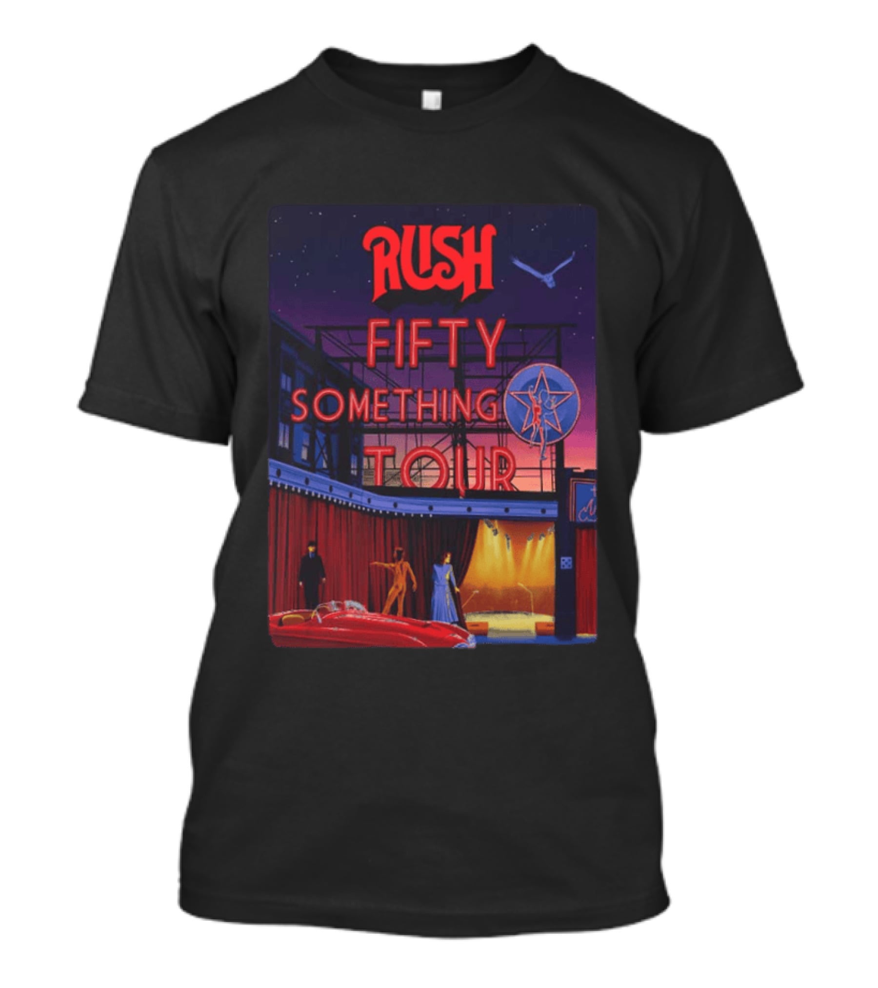 Rush Fifty Something Tour Climate Pledge Arena Seattle WA Oct 10th 12th 2026 T-Shirt