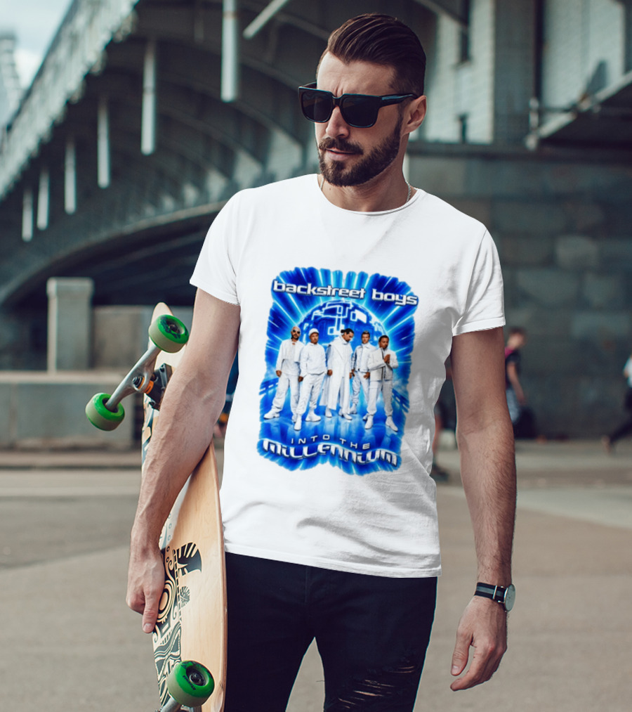Backstreet Boys Into The Millennium 90s Boy Band Reunion Tour T-Shirt