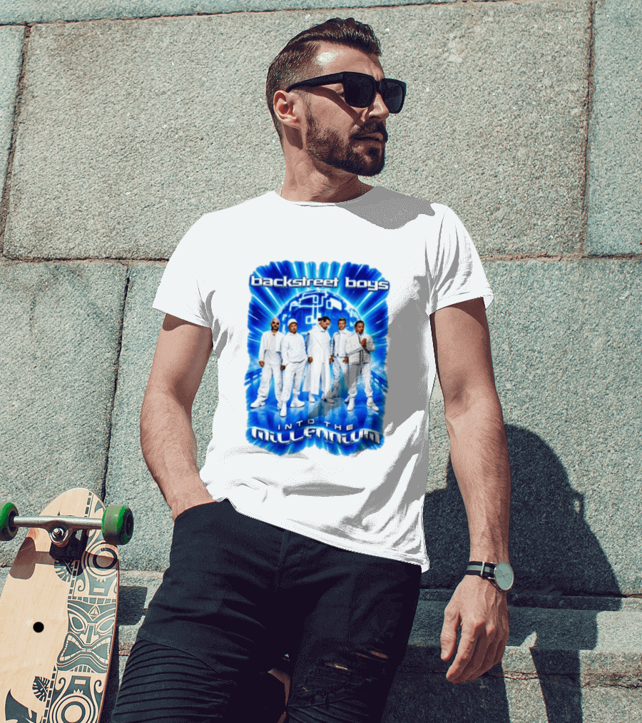 Backstreet Boys Into The Millennium 90s Boy Band Reunion Tour T-Shirt
