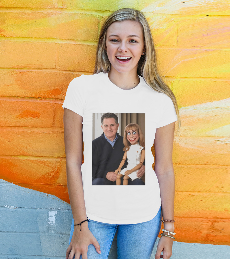Michael Dell Ventriloquist Dummy T-Shirt