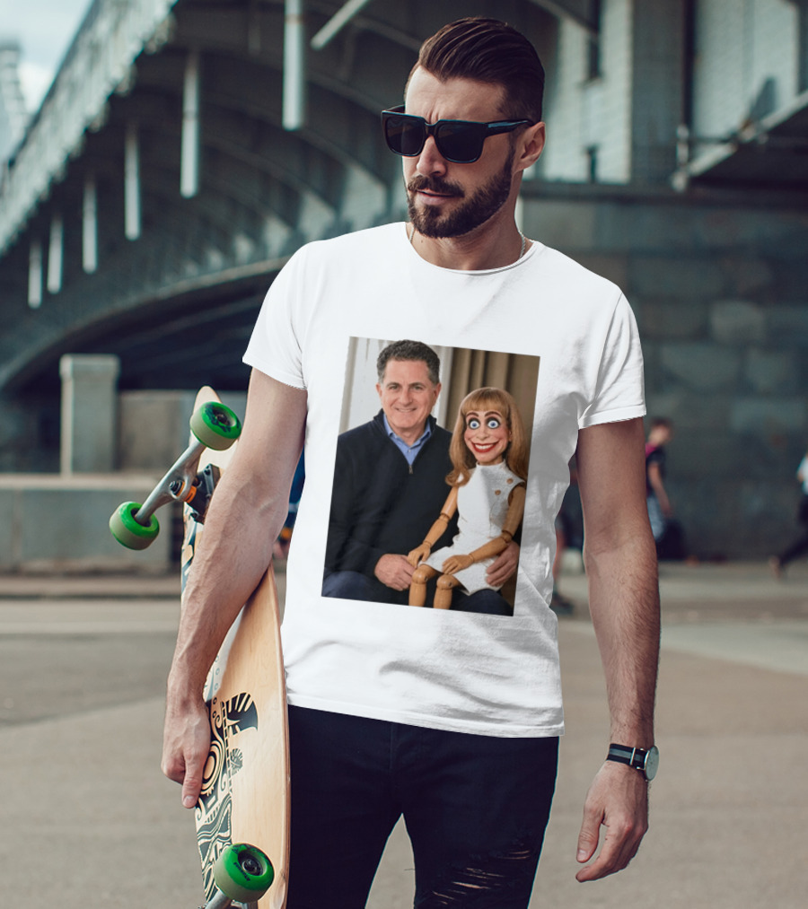 Michael Dell Ventriloquist Dummy T-Shirt