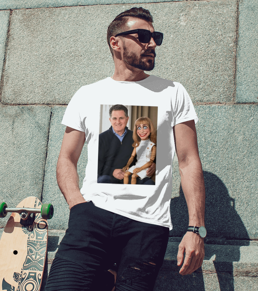 Michael Dell Ventriloquist Dummy T-Shirt