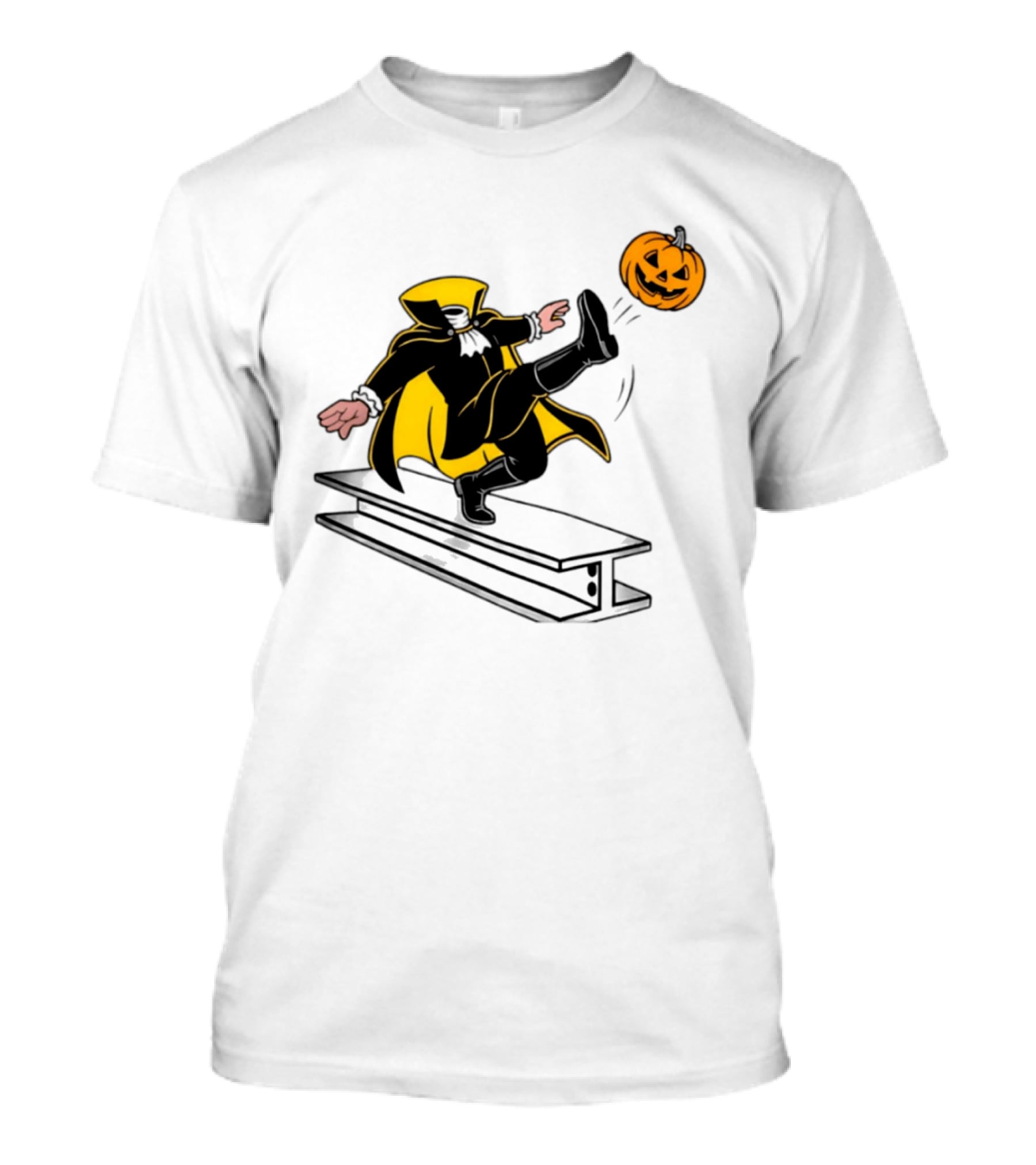 Pittsburgh Steelers Halloween 2026 Headless Horseman Of Steel T-Shirt