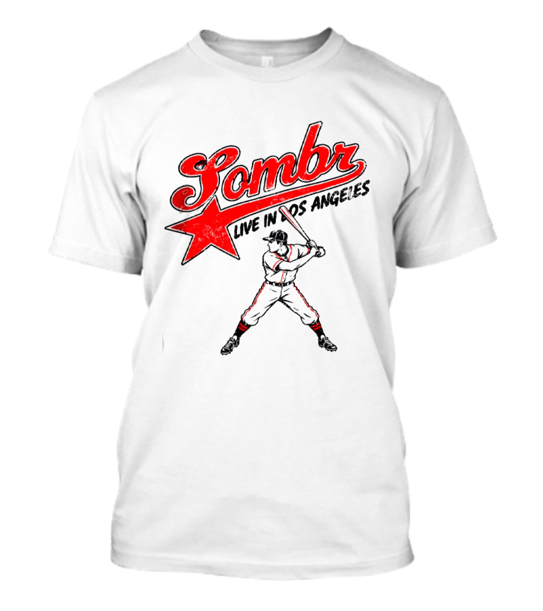 Sombr Live In Los Angeles 2026 Baseball Event At The Forum October 10 2026 T-Shirt
