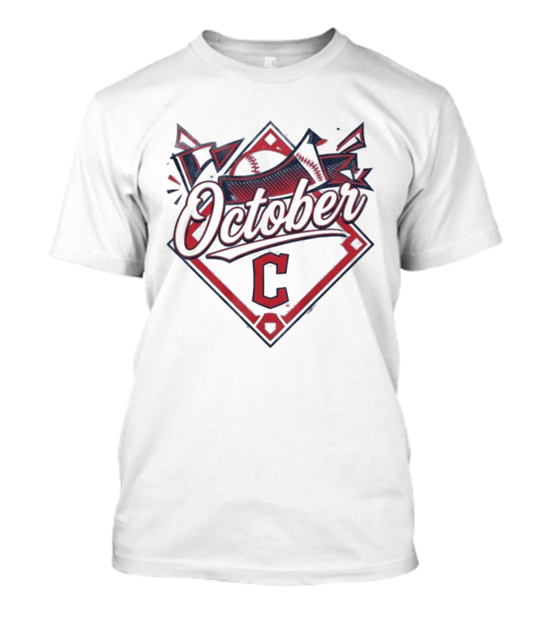 Stephen Vogt October Cleveland Guardians Celebration C T-Shirt