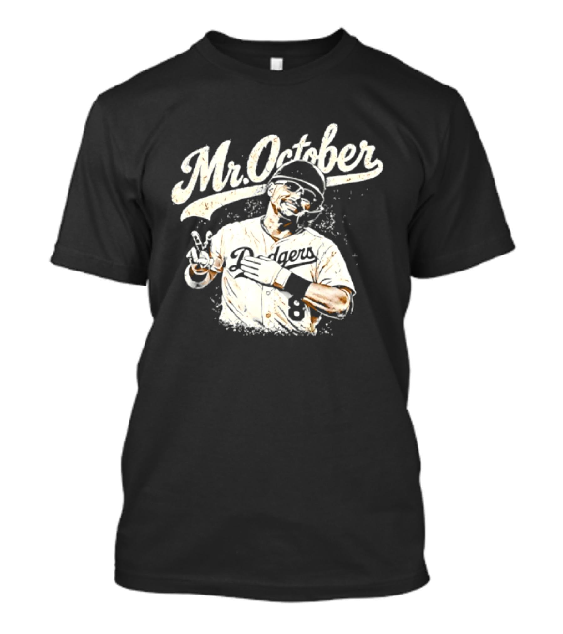 Mr October Dodgers Baseball Kike Hernandez Player T-Shirt