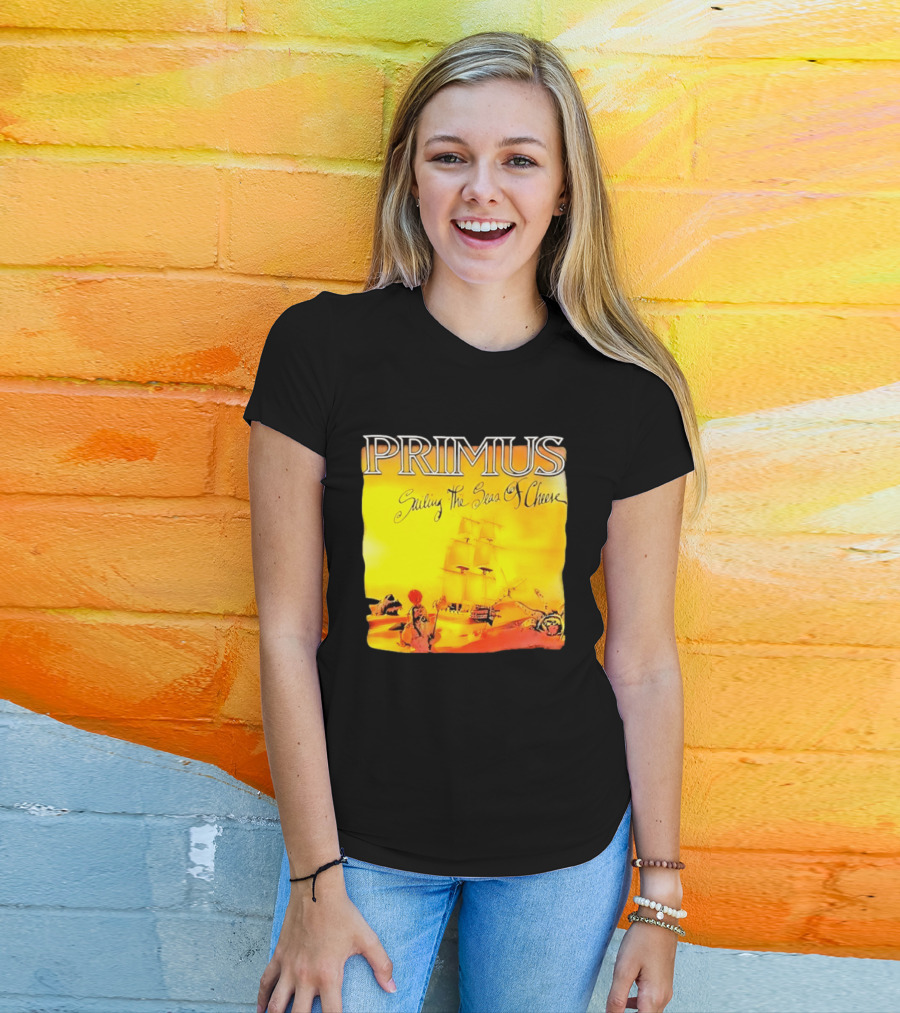 Primus Sailing The Seas Of Cheese Album Art Les Claypool T-Shirt