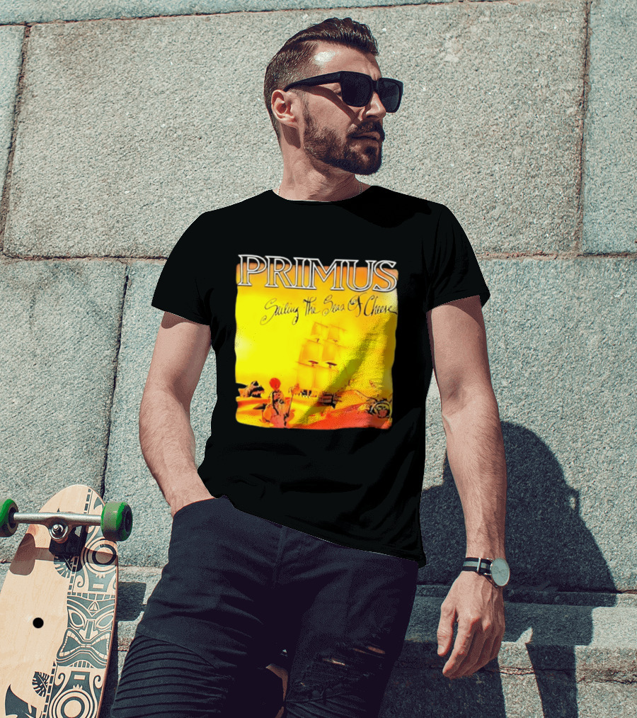 Primus Sailing The Seas Of Cheese Album Art Les Claypool T-Shirt