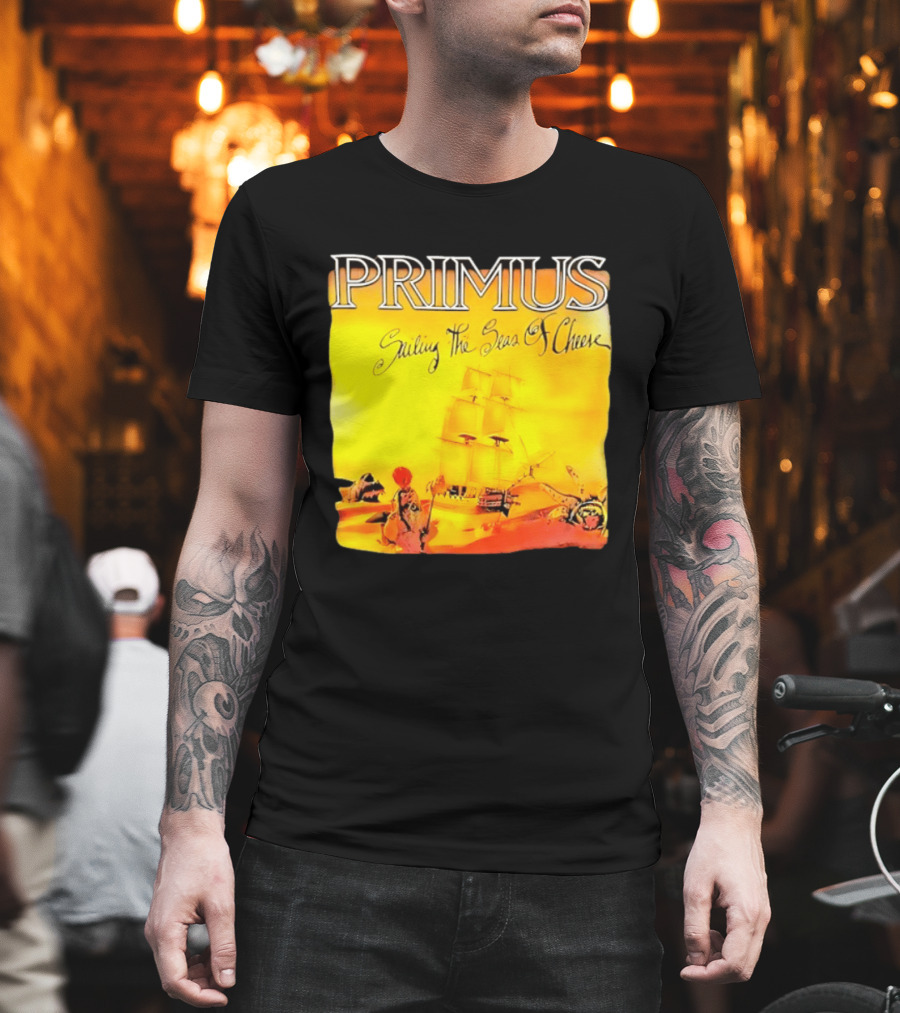 Primus Sailing The Seas Of Cheese Album Art Les Claypool T-Shirt