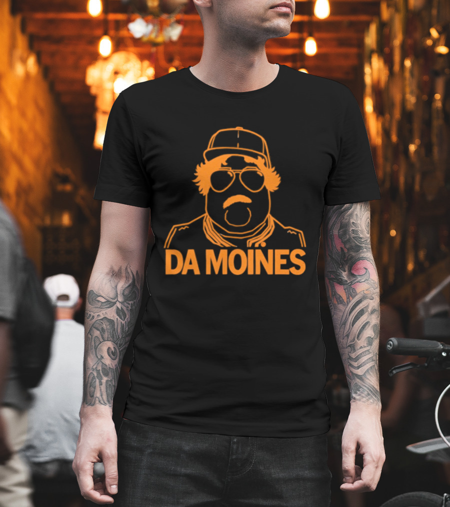 Da Moines Peter Griffin Family Guy Iowa Drawing T-Shirt