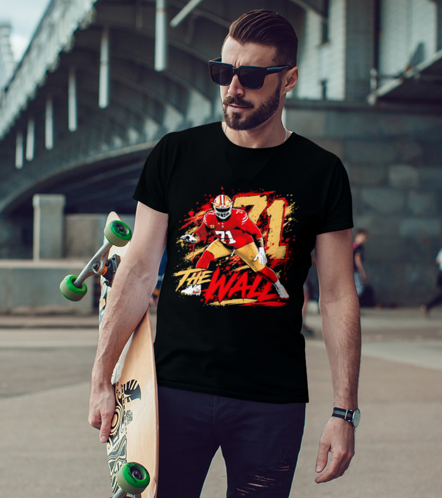 Trent Williams 71 The Wall San Francisco Football NFL T-Shirt
